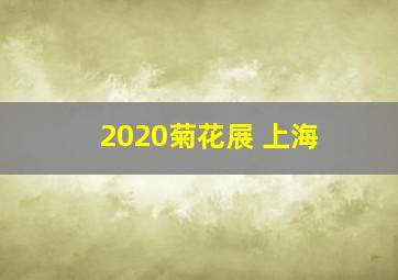 2020菊花展 上海